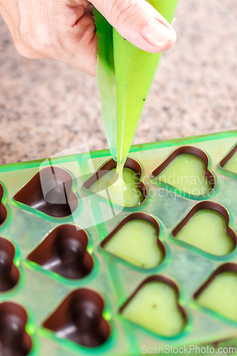 Image of Homemade chocolate praline