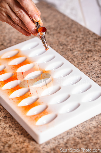 Image of Making chocolate candies