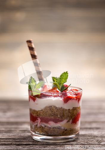 Image of Strawberry parfait