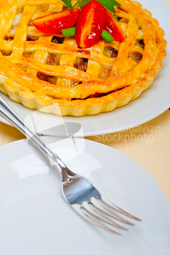 Image of home made beef pie