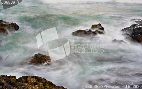 Image of soft water on rocks