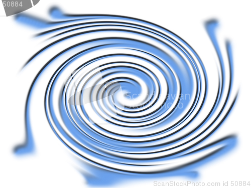 Image of Lightblue twirl