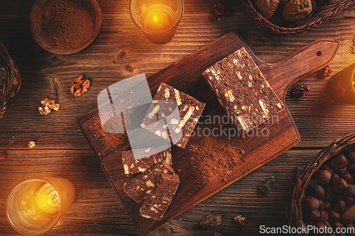 Image of Chocolate cookies bars