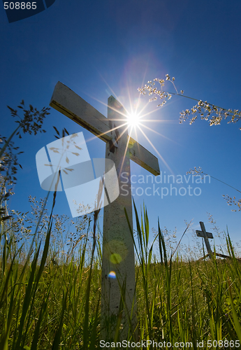 Image of Grave sun flares