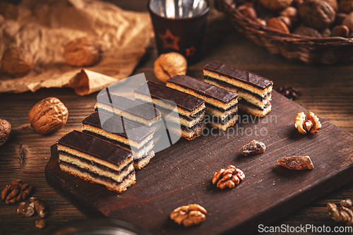 Image of Hungarian gerbeaud cake