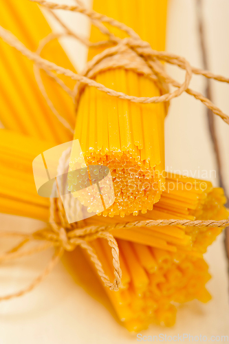 Image of bunch of Italian pasta type