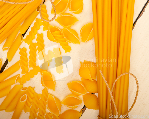 Image of bunch of Italian pasta type