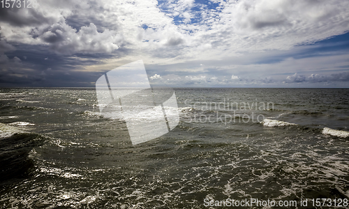 Image of water surface on the sea