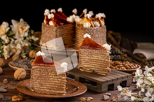 Image of Hungarian Dobosh cake