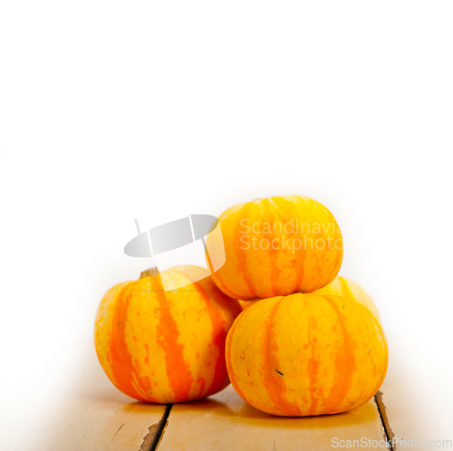 Image of fresh yellow pumpkin