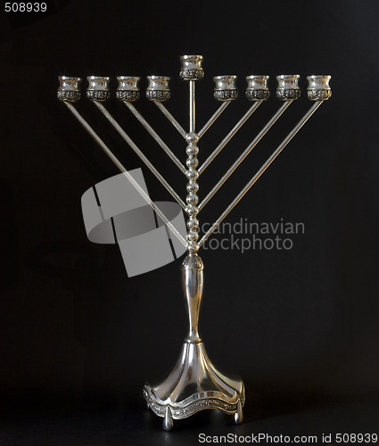 Image of Hanukkah menorah