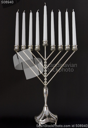 Image of Hanukkah menorah