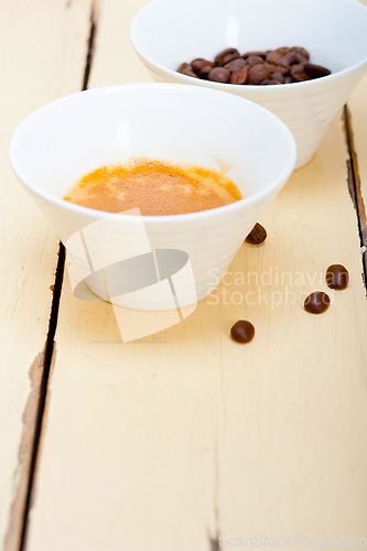 Image of espresso cofee and beans