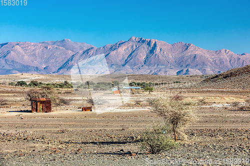 Image of Traditional african house, Erongo Namibia