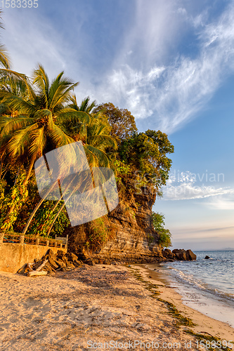 Image of Sunset on Nosy Be island in Madagascar