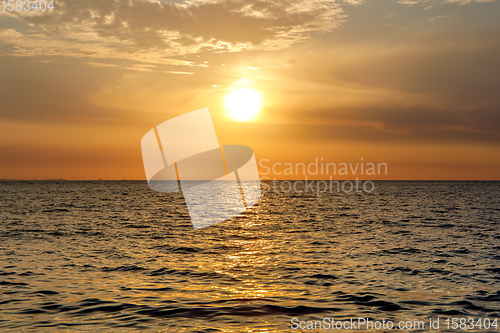 Image of Sunset on Nosy Be island in Madagascar