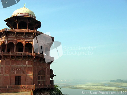 Image of Mosque detail. Agra,India