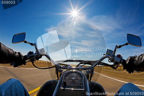 Image of Bikers view