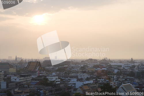 Image of Bangkok sunset