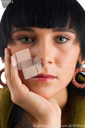 Image of Young woman portrait