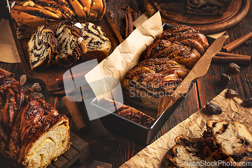 Image of Babka sweet braided bread