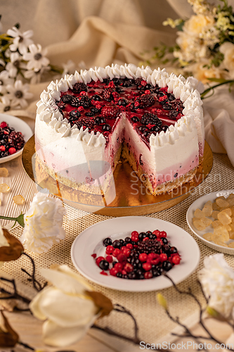 Image of Summer berry cake