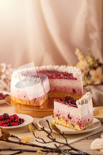 Image of Creamy yoghurt fruit cake