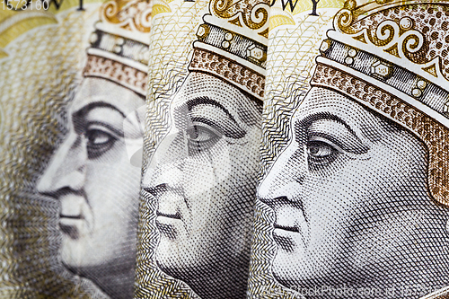 Image of Polish zloty cash