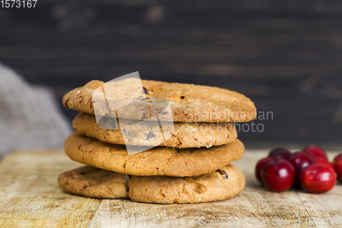 Image of fresh oatmeal cookies
