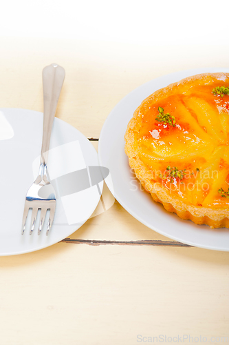 Image of fresh pears pie dessert cake