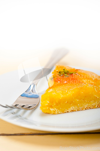 Image of fresh pears pie dessert cake