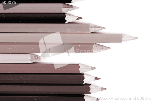 Image of Close-up pencil.