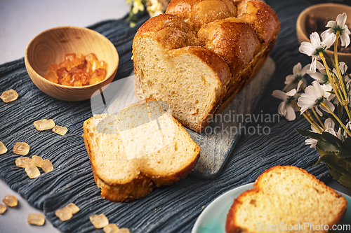 Image of Sweet brioche bread
