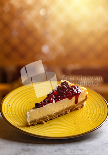 Image of Simple mascarpone cheesecake