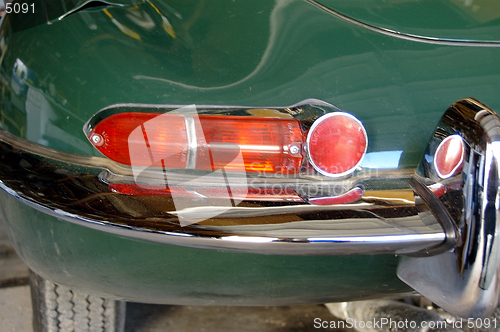 Image of Vintage Jaguar taillight