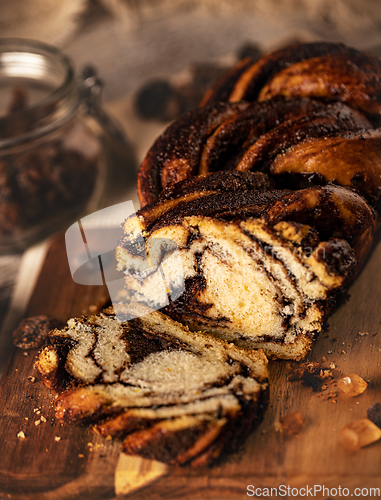 Image of Swirl brioche or chocolate braided bread