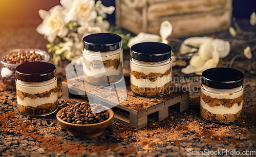 Image of Classic tiramisu in a glass