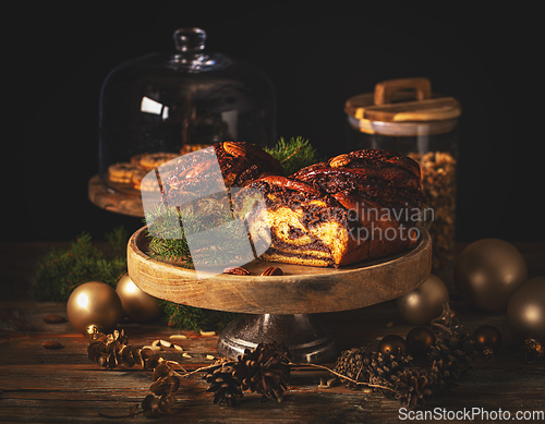 Image of Chocolate brioche bread