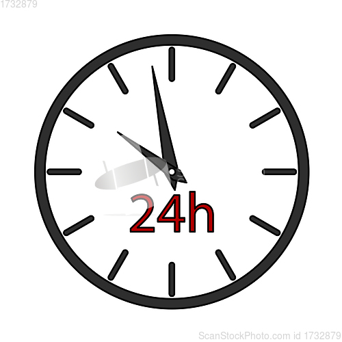 Image of 24 Hours Clock Icon