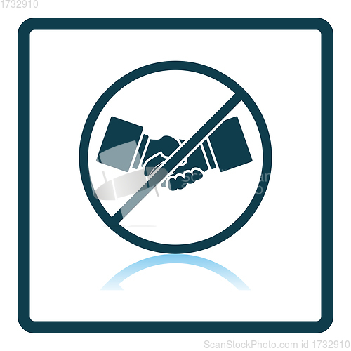 Image of No Hand Shake Icon