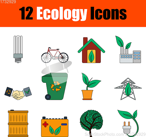 Image of Ecology Icon Set