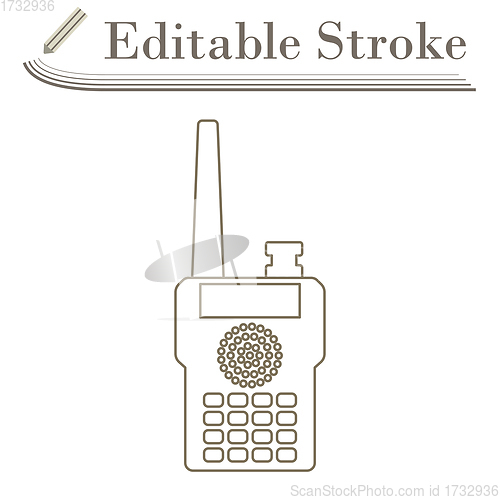 Image of Portable Radio Icon