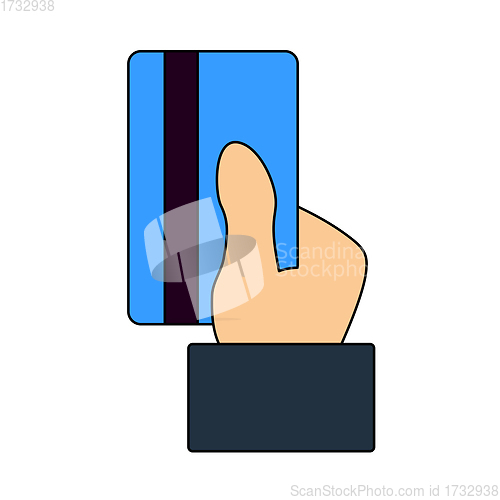 Image of Hand Hold Crdit Card Icon