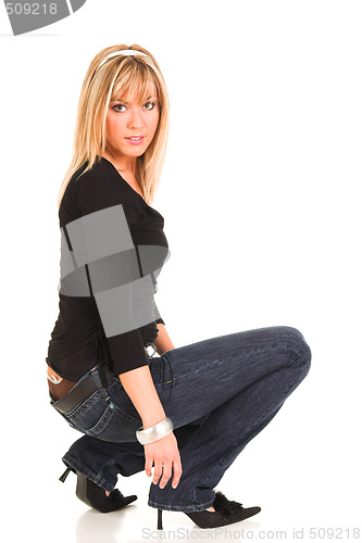 Image of beautiful young woman