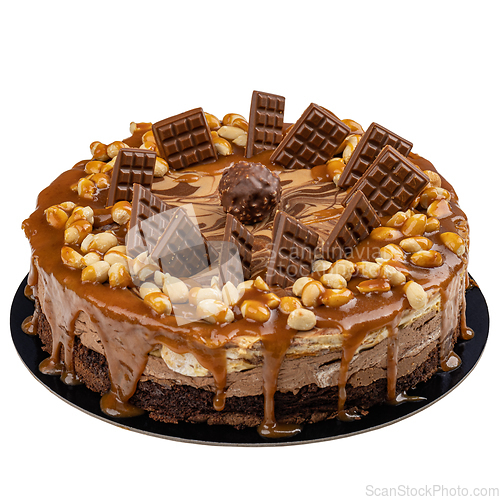 Image of Peanut chocolate cake