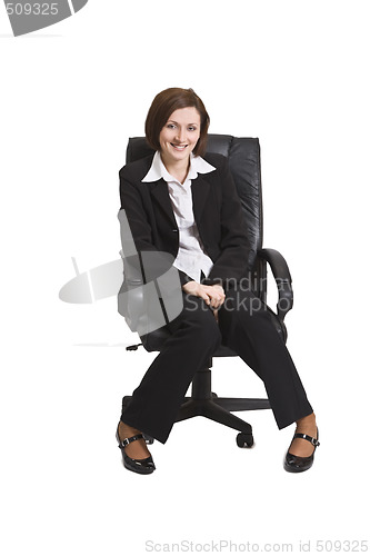 Image of Happy businesswoman