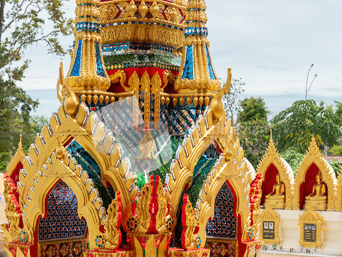 Image of Detail of Wat Huai Yai, Pattaya, Thailand