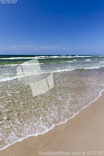 Image of sandy beach sea