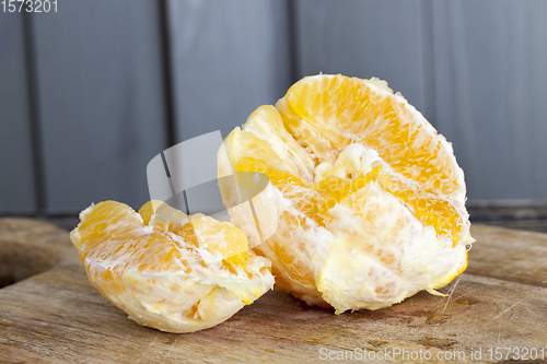 Image of peeled orange
