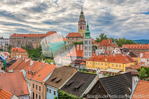 Image of old Town of Cesky Krumlov, Czech Republic